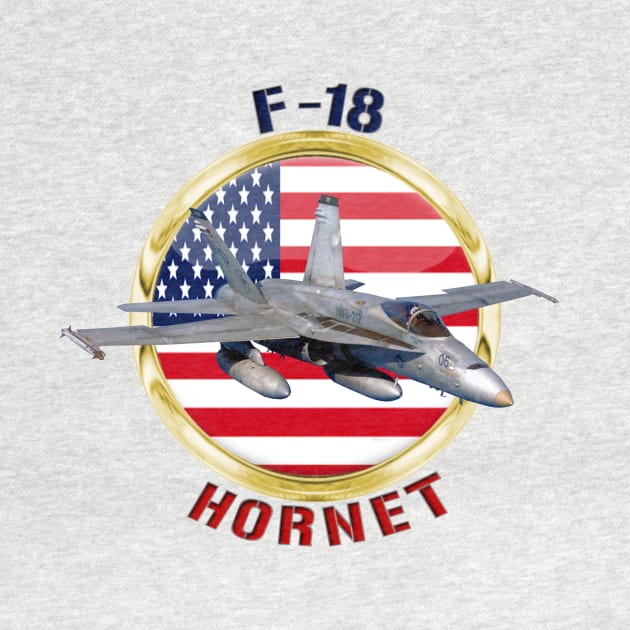 F-18 Hornet USA by MilMerchant